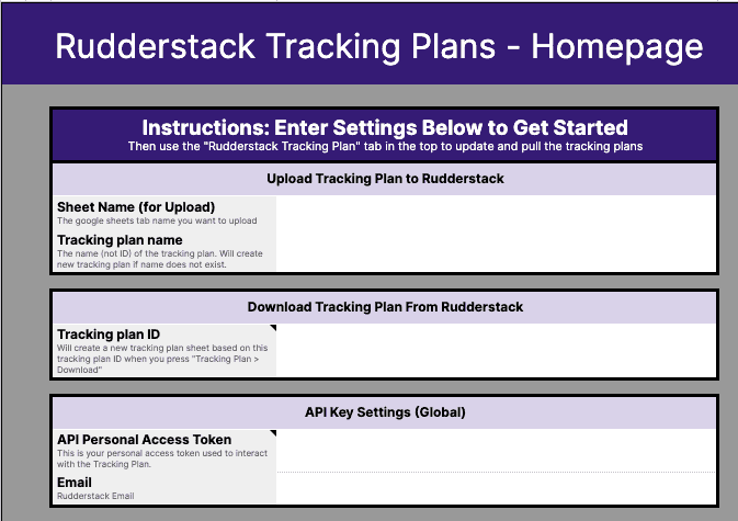 Download Tracking Plan