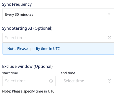 Azure Synapse connection settings