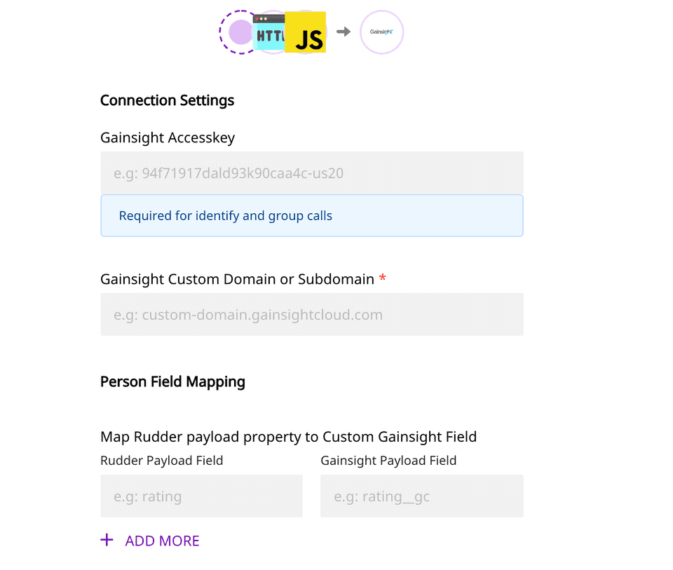 gainsightcs settings